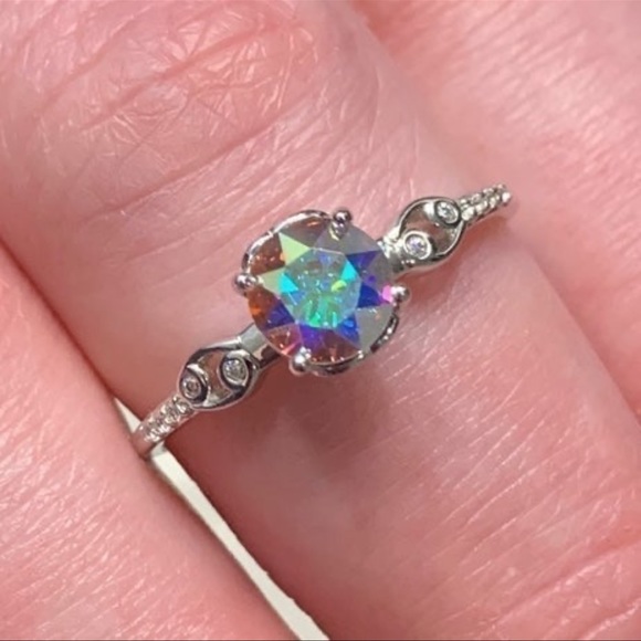 Fragrant Jewels Sterling Silver Cancer Zodiac Collectors Ring - Size 10 - Picture 4 of 10